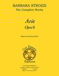 cover Arie, Op. 8 Study Scores sheet music cover